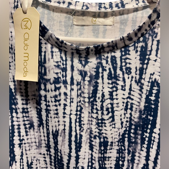 NWT CLUB MODA TOP - Picture 4 of 6